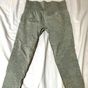 Gymshark Vital Seamless Leggings- Khaki Marl